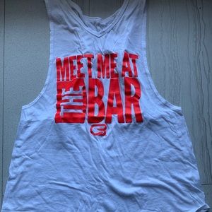 Meet Me At the Bar CycleBar Twist Tank